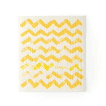cuisipro eco cloth sm yellow zigzag 747933 image 1
