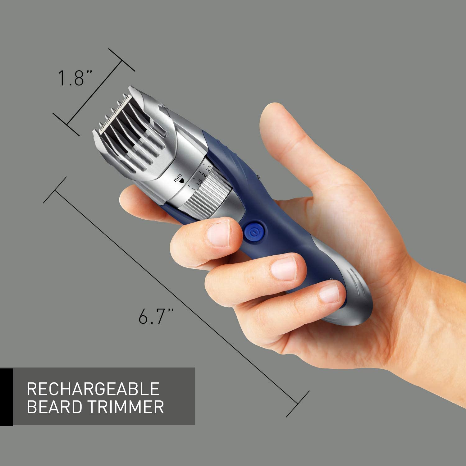panasonic cordless milano hair beard trimmer er gb40s image 2