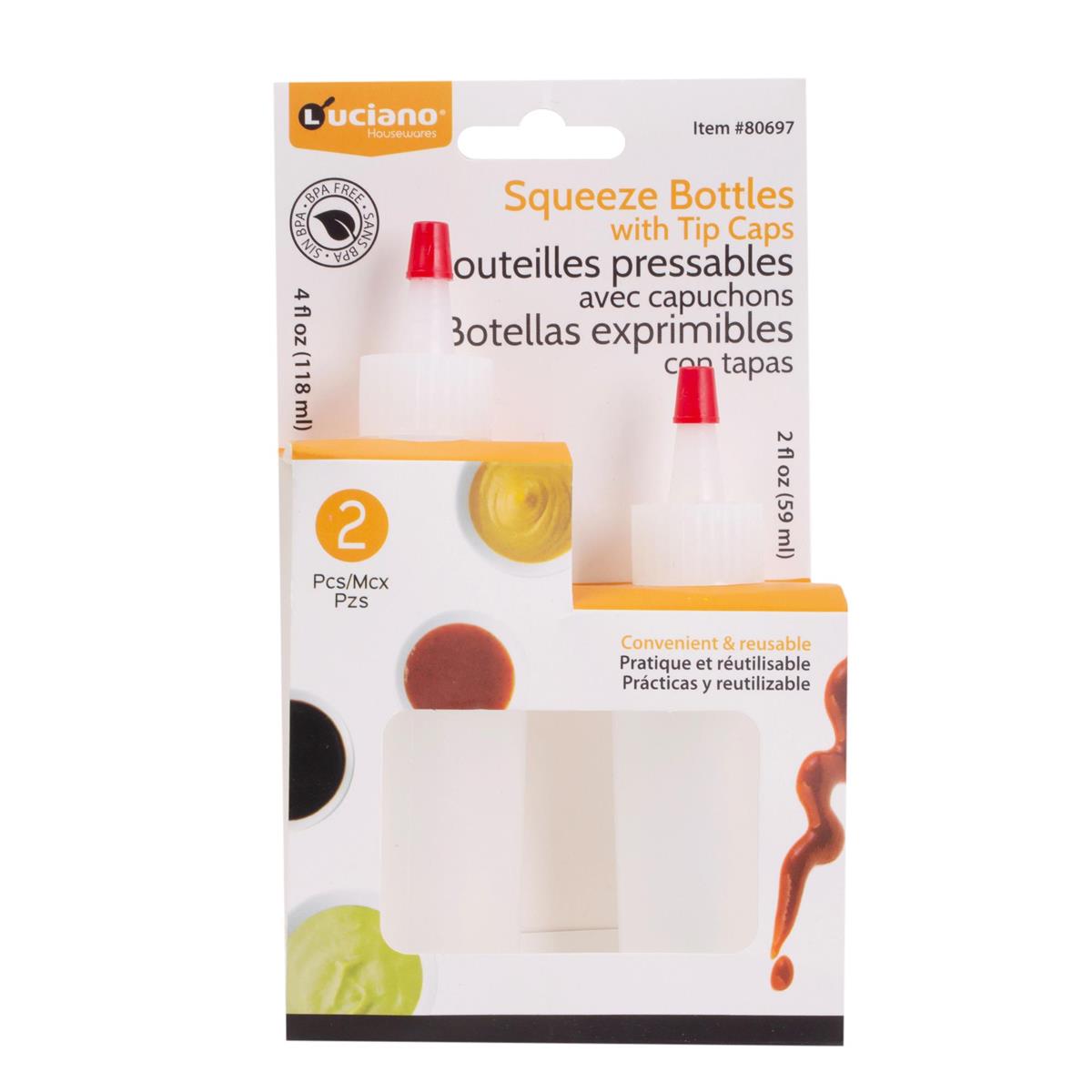 l gourmet squeeze sauce bottle 400ml 70629 image 2