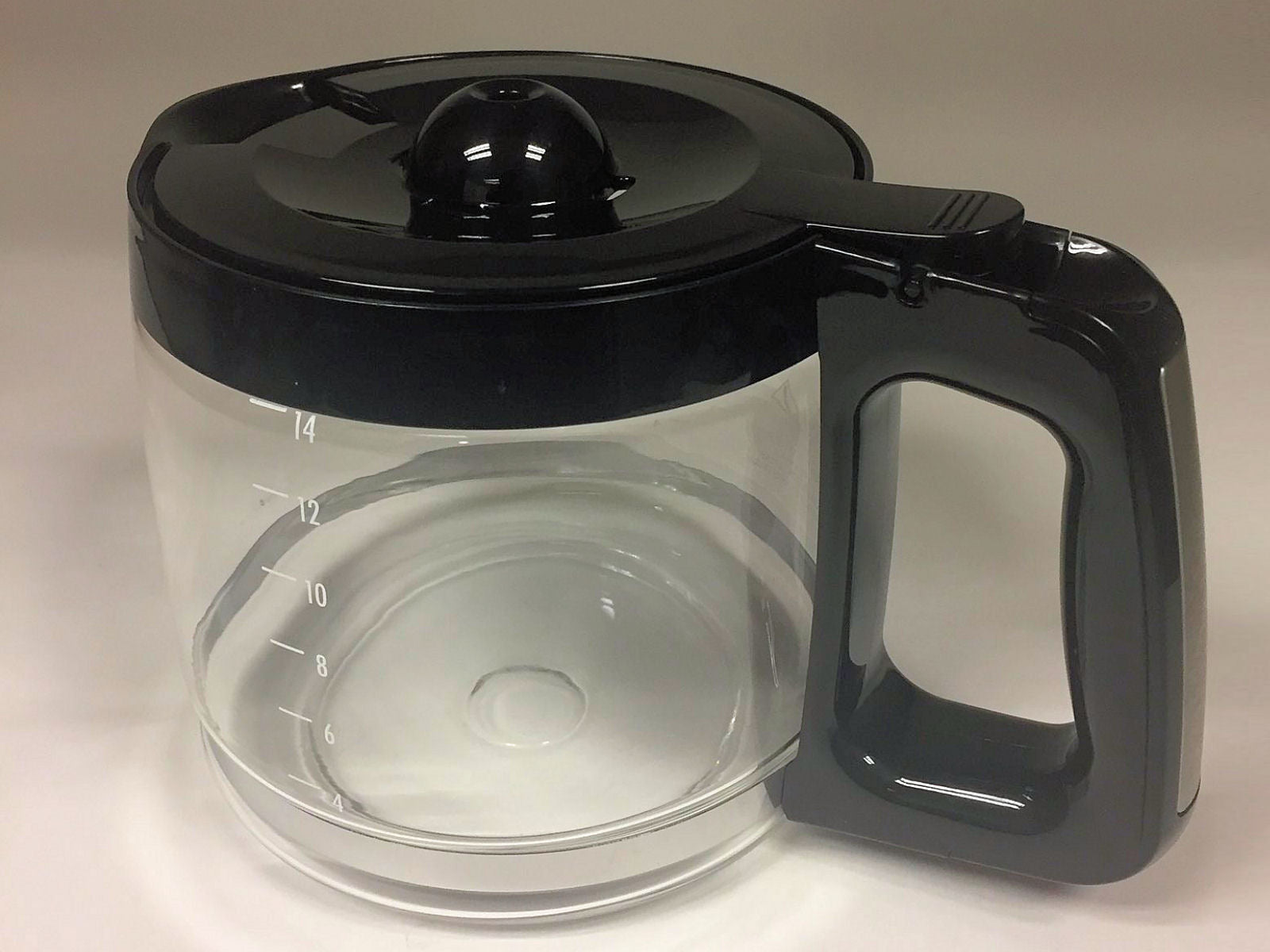 hamilton beach 990310200 repl glass carafe for 14 cup coffee maker 46390c image 1