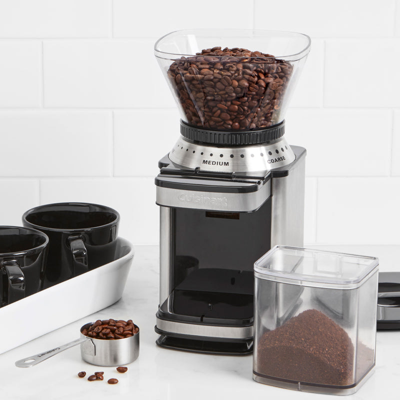 cuisinart burr mill 4 18 cups brushed s s dbm 8c image 2
