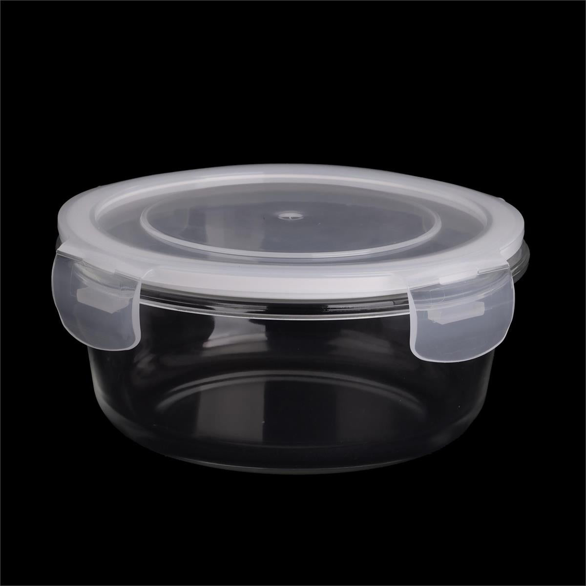 luciano 80890 round borosilicate glass container image 1