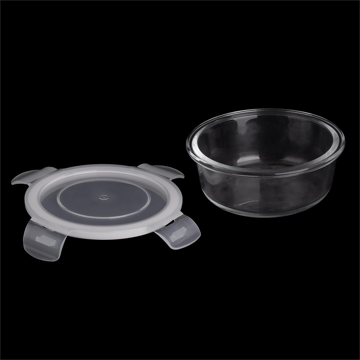 luciano 80891 round borosilicate glass container image 2