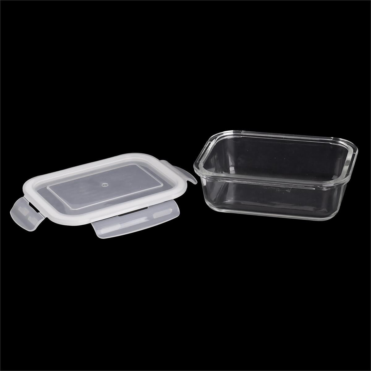 luciano 80894 rectangular borosilicate glass container image 2