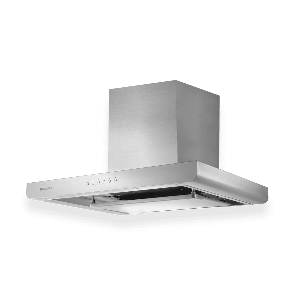 sakura kitchen rangehood m6000 30hs 30 wide wall mount chimney style 1 image 1