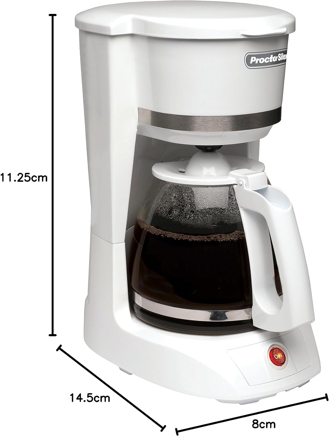 proctor silex coffee maker 12 cup white 43801 image 2