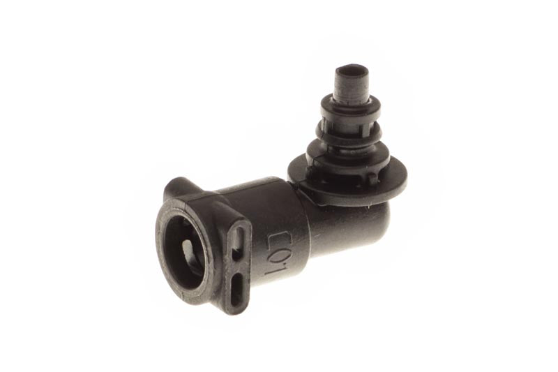 5313218341 right angled connector to solenoid valve new ver clip to clip for magnifica amp specialista image 1