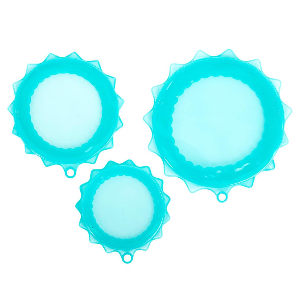 copy of l gourmet 70946 3 pc silicone lid sets for size 12 5 10 5 8cm image 2