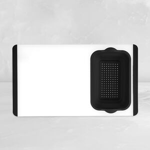 cuisinart cutting board with colander 20 50cm cutting board 2 5 qt 2 8 l collapsible silicone colander ctg 00 cbcc image 2