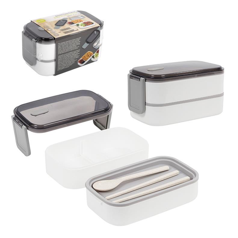 l gourmet bento lunch box 1400ml 12 2x11 3x22cm 70888 image 1
