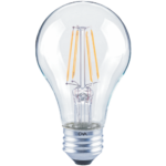cna led 6 5wa19 cl led a19 lamp 6 5w 810 lumens 75w warm white 3000k dimmable image 1