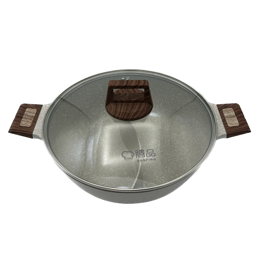 sanping split hot pot 32cm f531 image 1