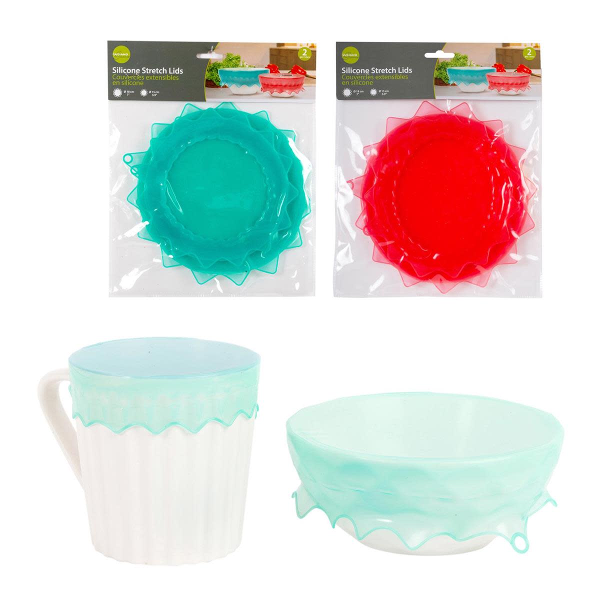 copy of l gourmet 70946 3 pc silicone lid sets for size 12 5 10 5 8cm image 1