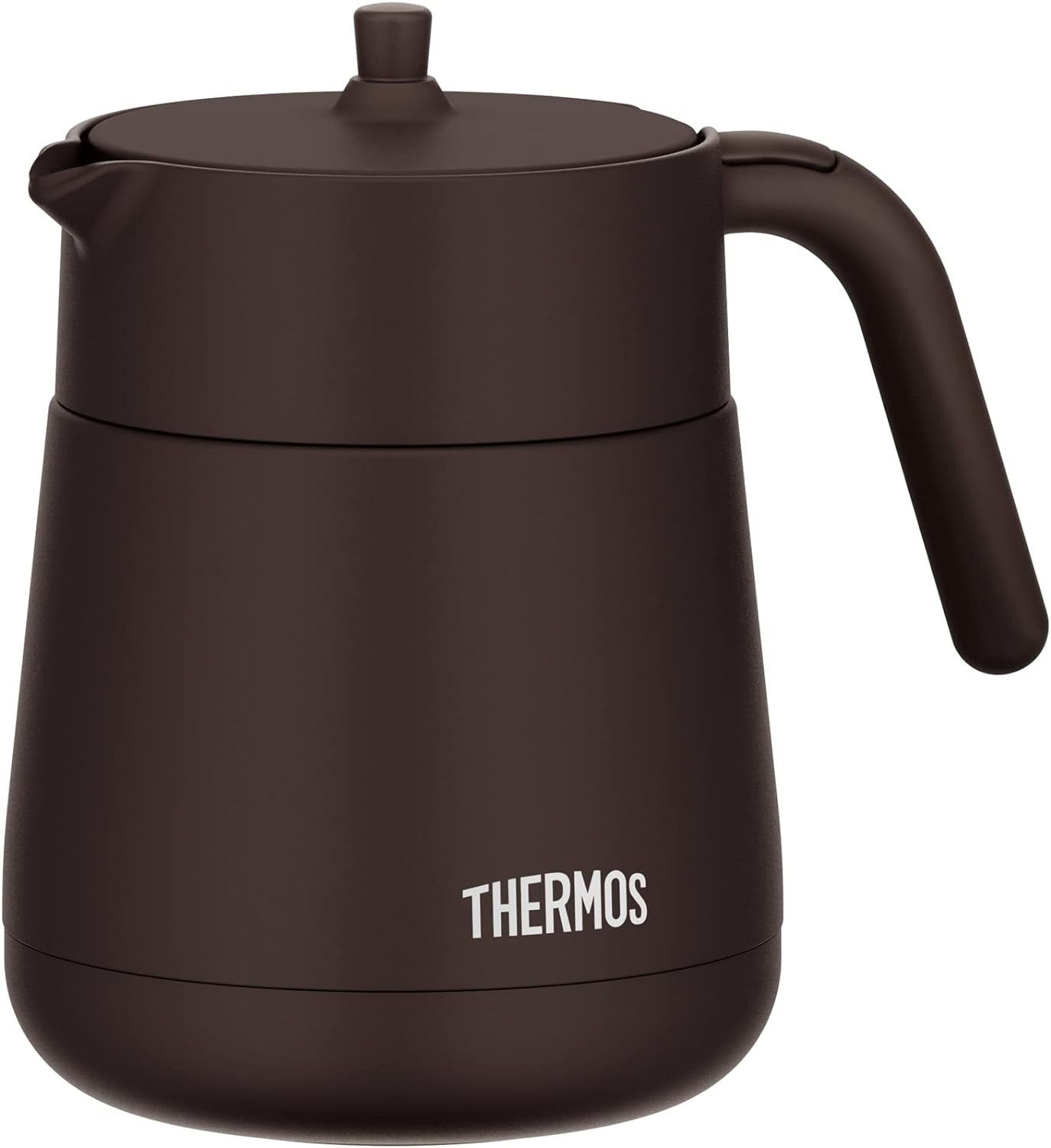 thermos thermal table jug w tea filter 700 ml brown tte 700 br image 1