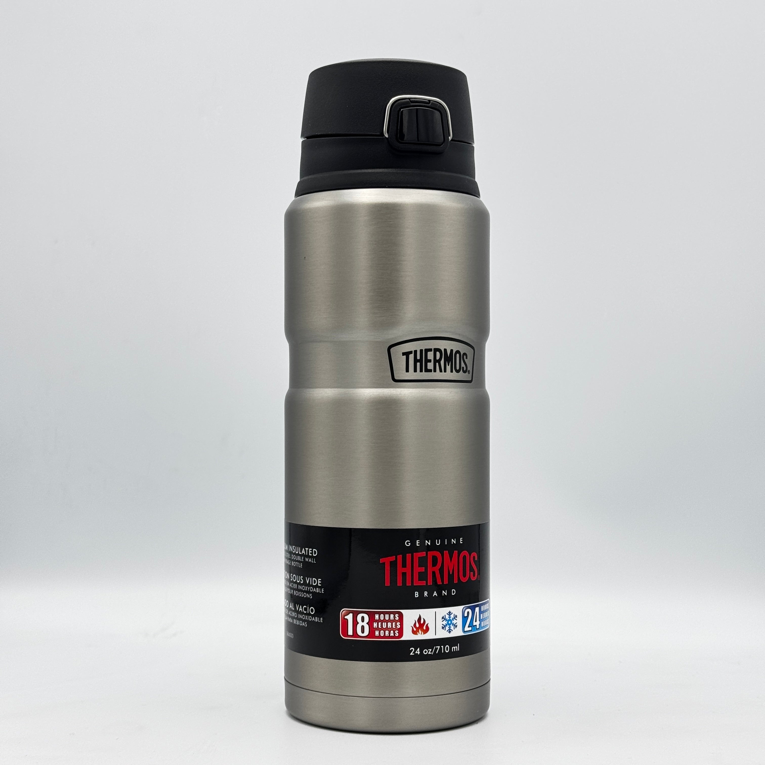 thermos sk 4000 stainless king™ series 710ml vacuum insulated bottle matte silver image 1