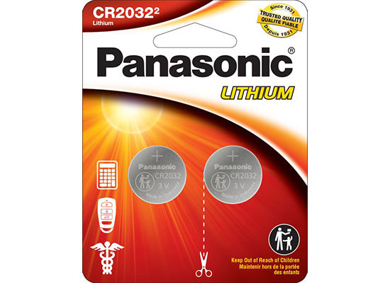 panasonic lithium coin battery 3v x 1 cr2032 1 image 1