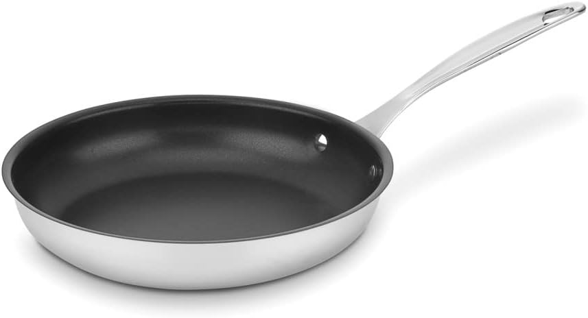 cuisinart skillet 10 chefs classic s s body quantanium non stick induction compatible 722 24nssc image 1