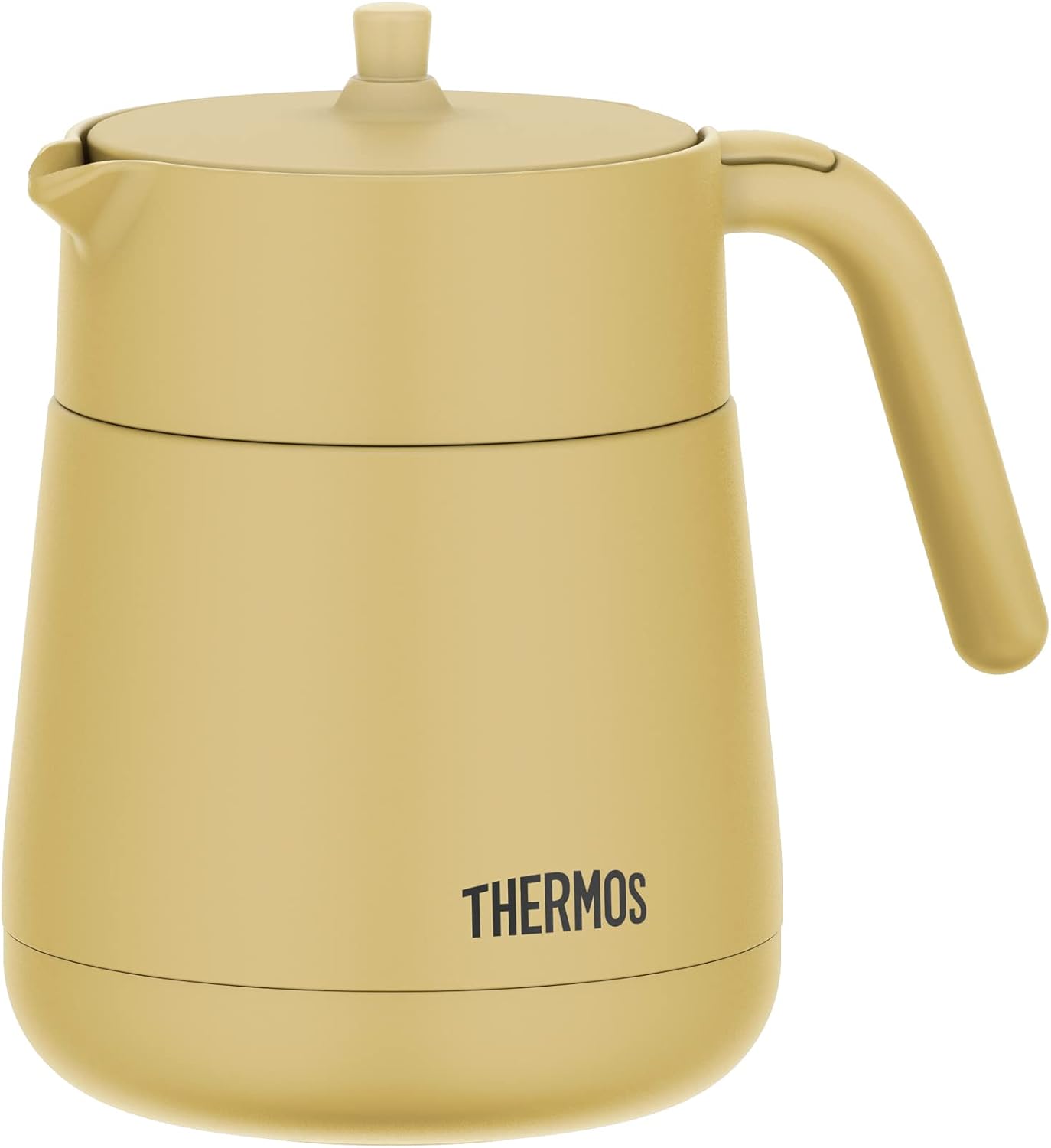 thermos thermal table jug w tea filter 700 ml yellow tte 700 be image 1