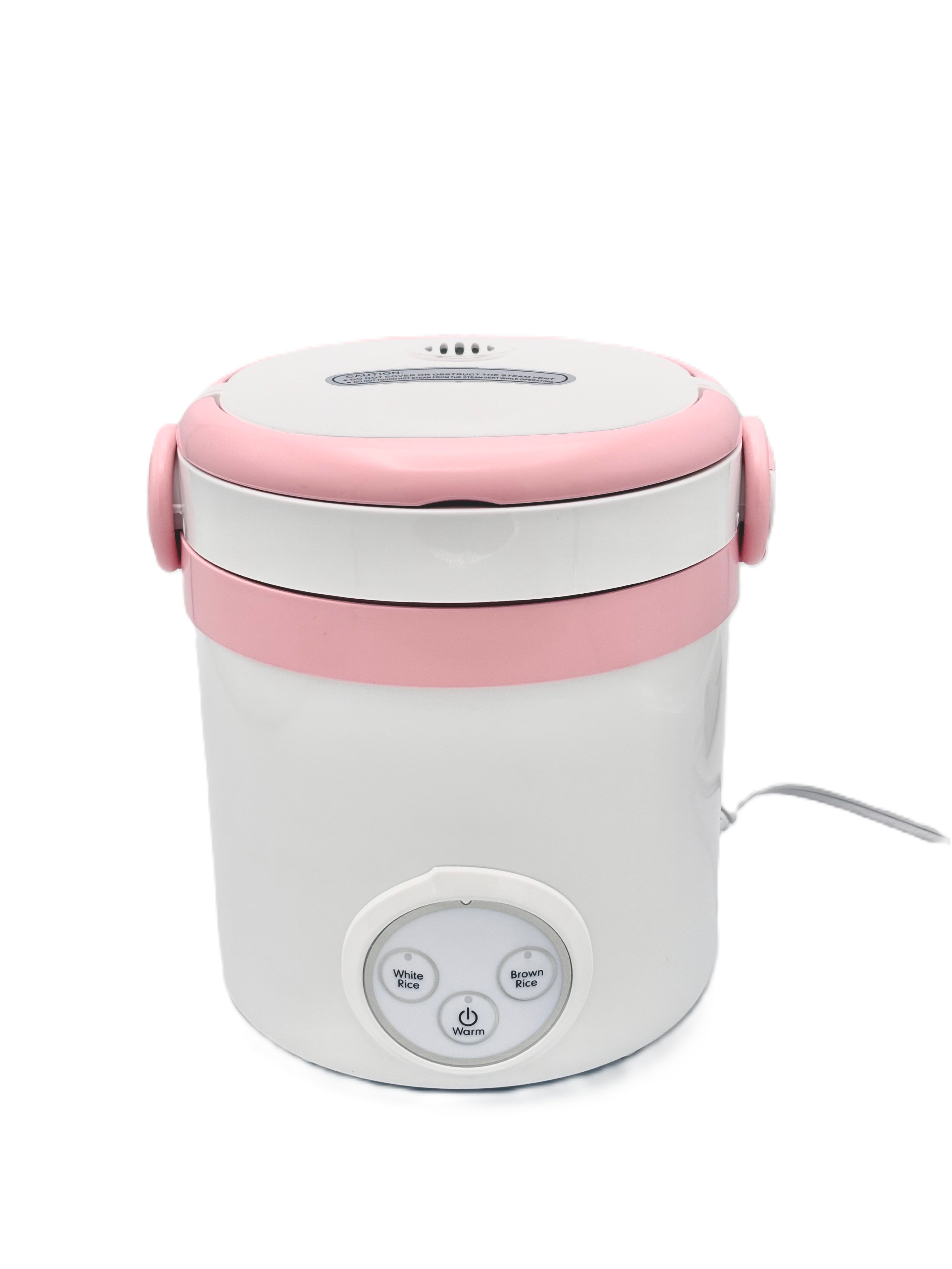 sunpentown rice cooker mc e881 1 5 cup with brown rice setting pink image 1