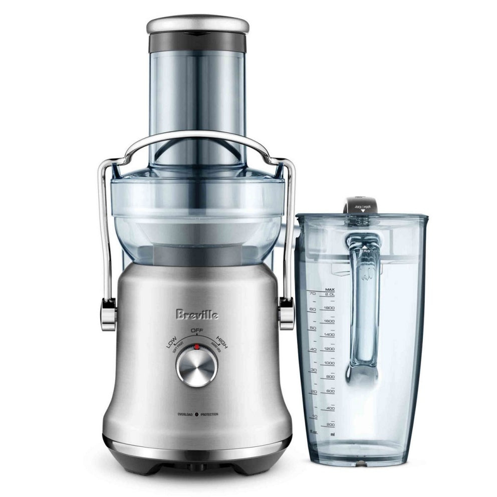 breville the juice fountain cold plus juice extractor w brushed s s body bje530bss image 1