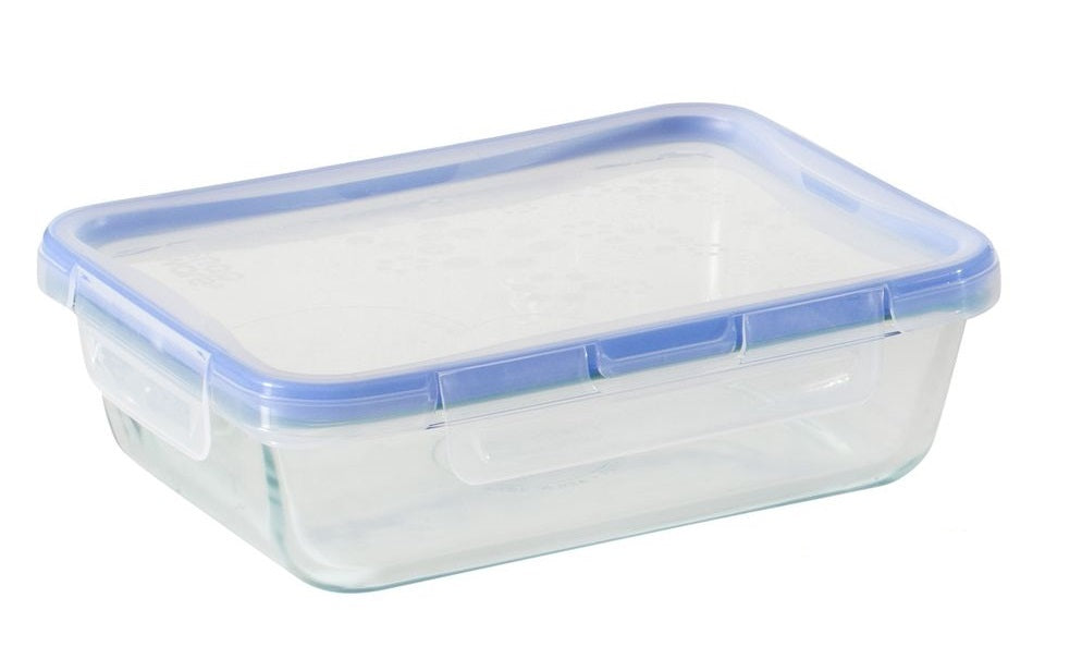 snapware total solution pyrex glass food storage rectangle 1109329 4 piece set image 2