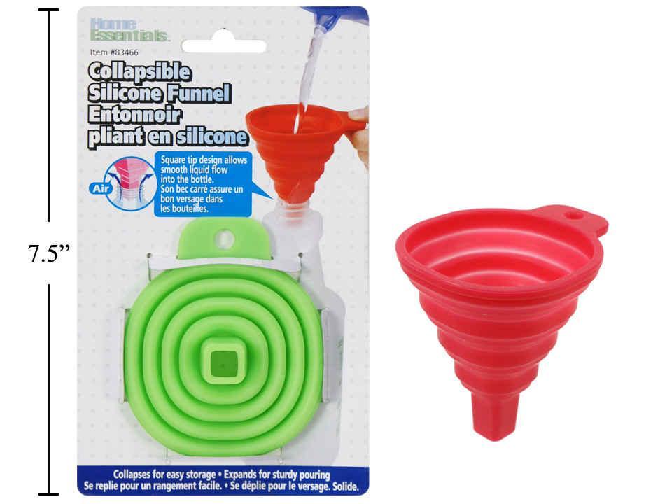 home essentials collapsible funnel silicone 83466 image 1