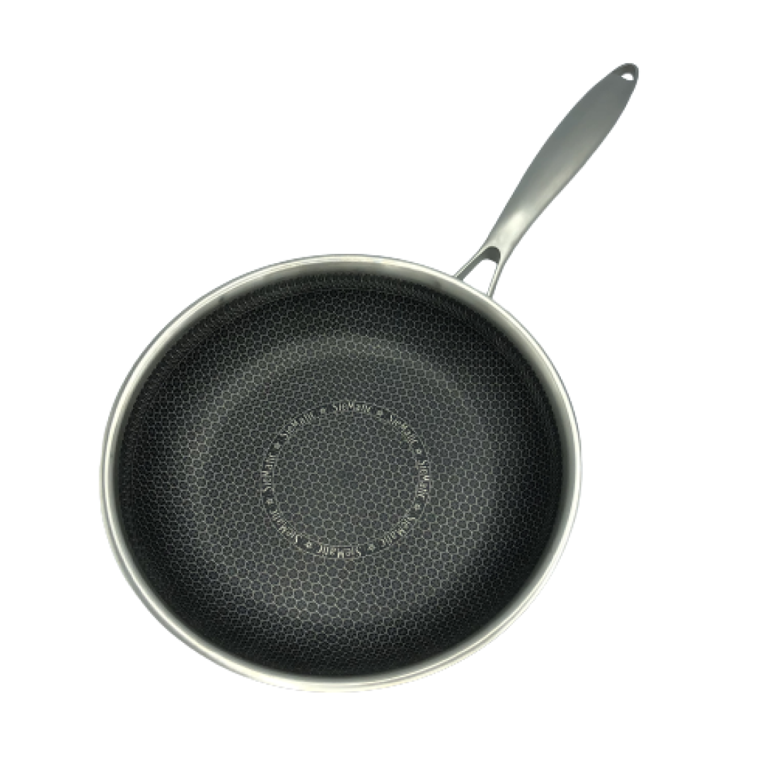healthy bear sus hybrid fry pan 28cm bc hw28fp image 1