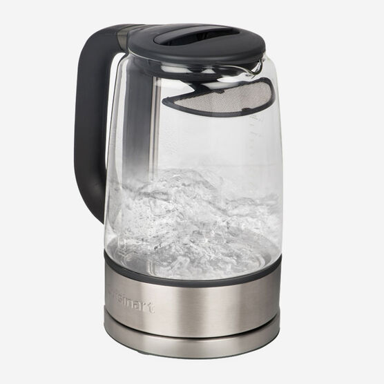 cuisinart glass kettle 1 7l 1500w brushed s s gk 17c image 1