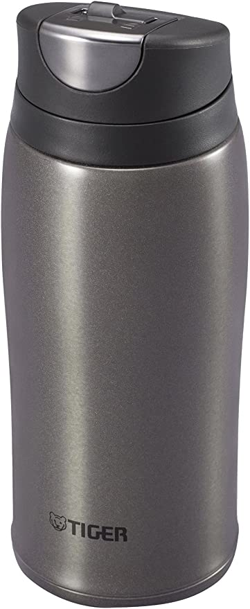 tiger s s thermal bottle 360ml gun metallic mcb h036 hg image 1