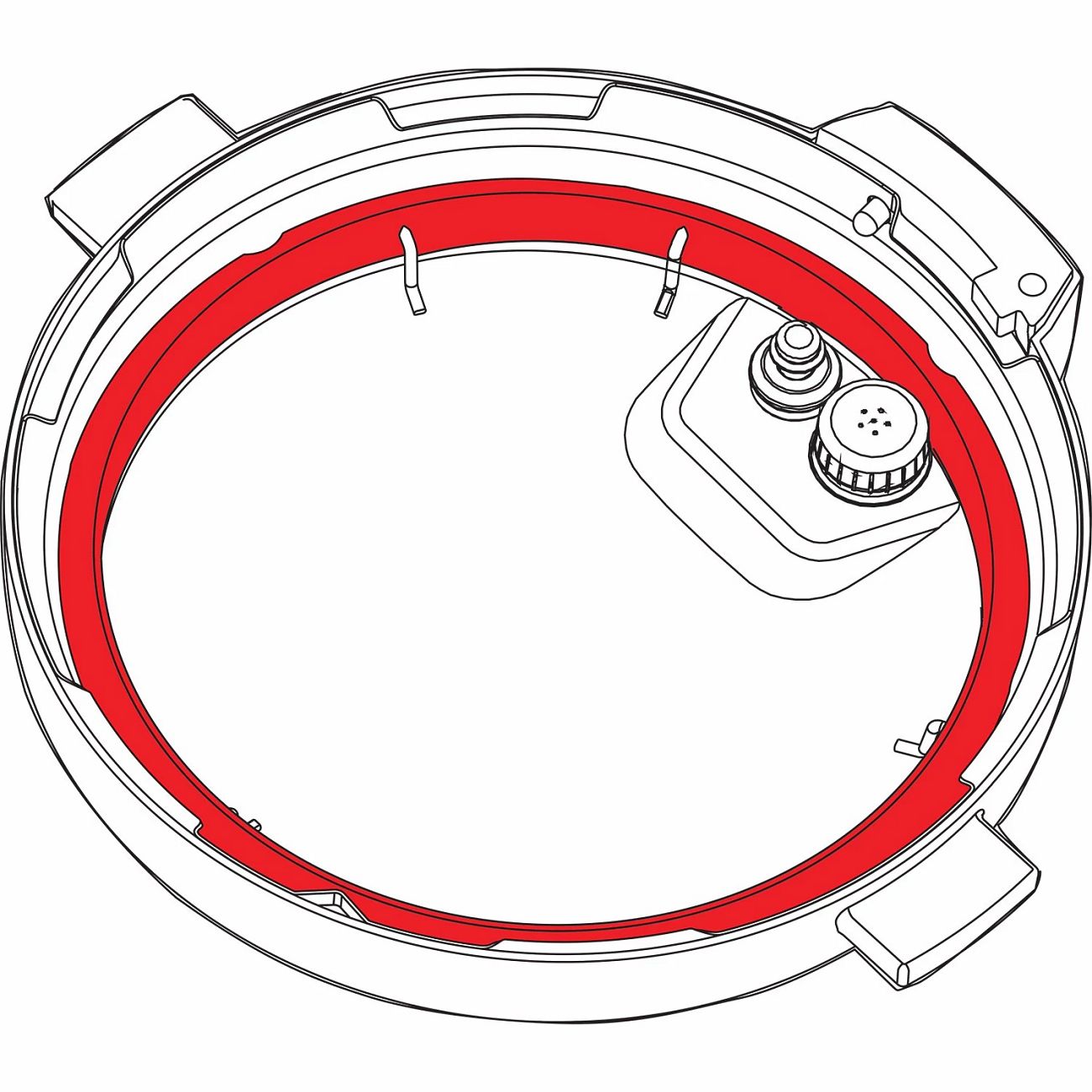 repl sealing ring for 3qt 211 0010 01 image 2