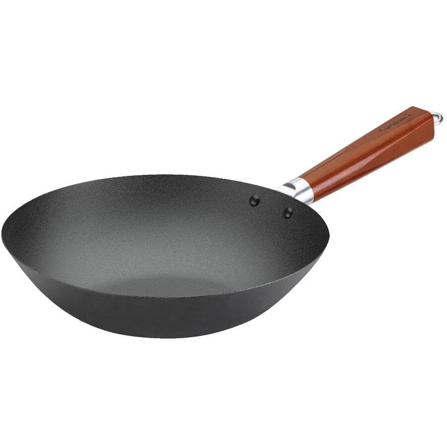 cuisinart 11 wok preseasoned carbon steel csw26 28c image 1