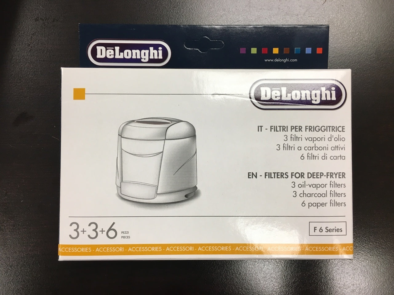 delonghi filter kit type f6 12 special order image 1