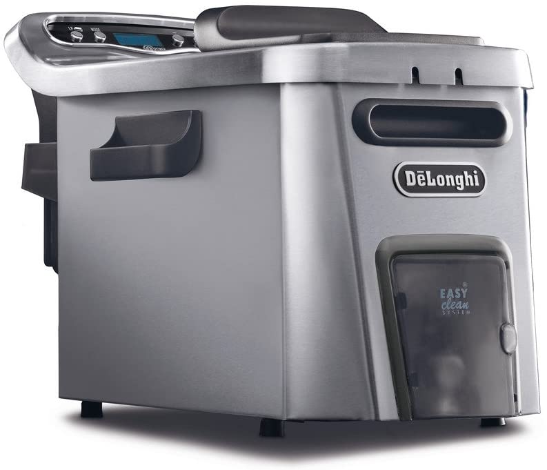delonghi livenza deep fryer 4 5l dual zone digital controls easyclean drain system s s d44528dz image 1