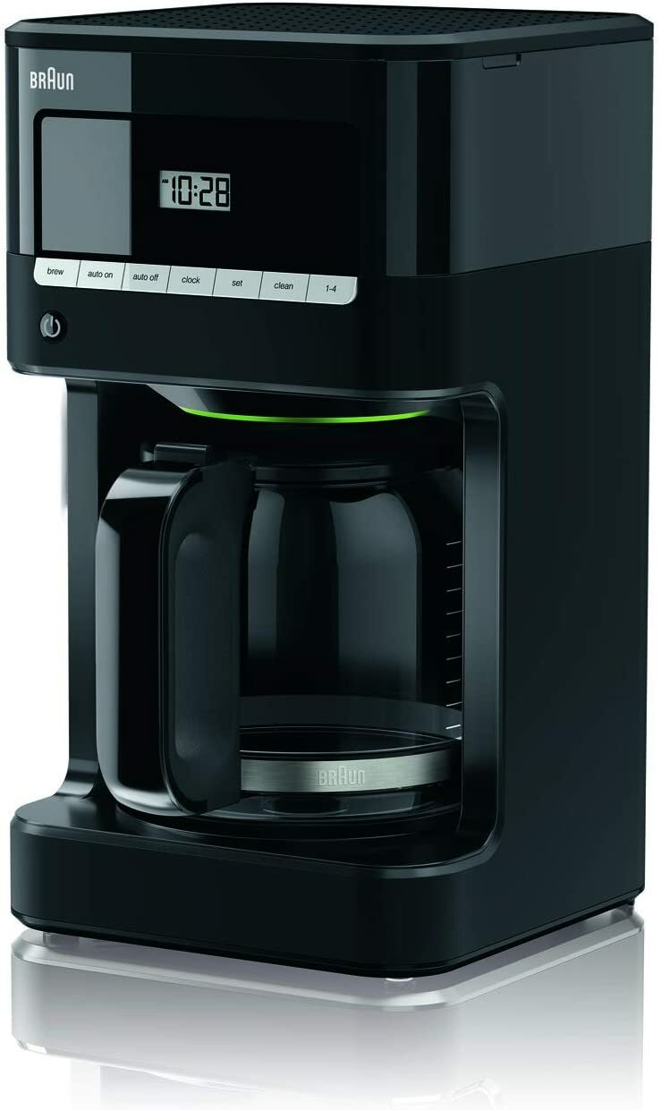 braun coffee maker 12 cup programable black kf 7000bk image 2