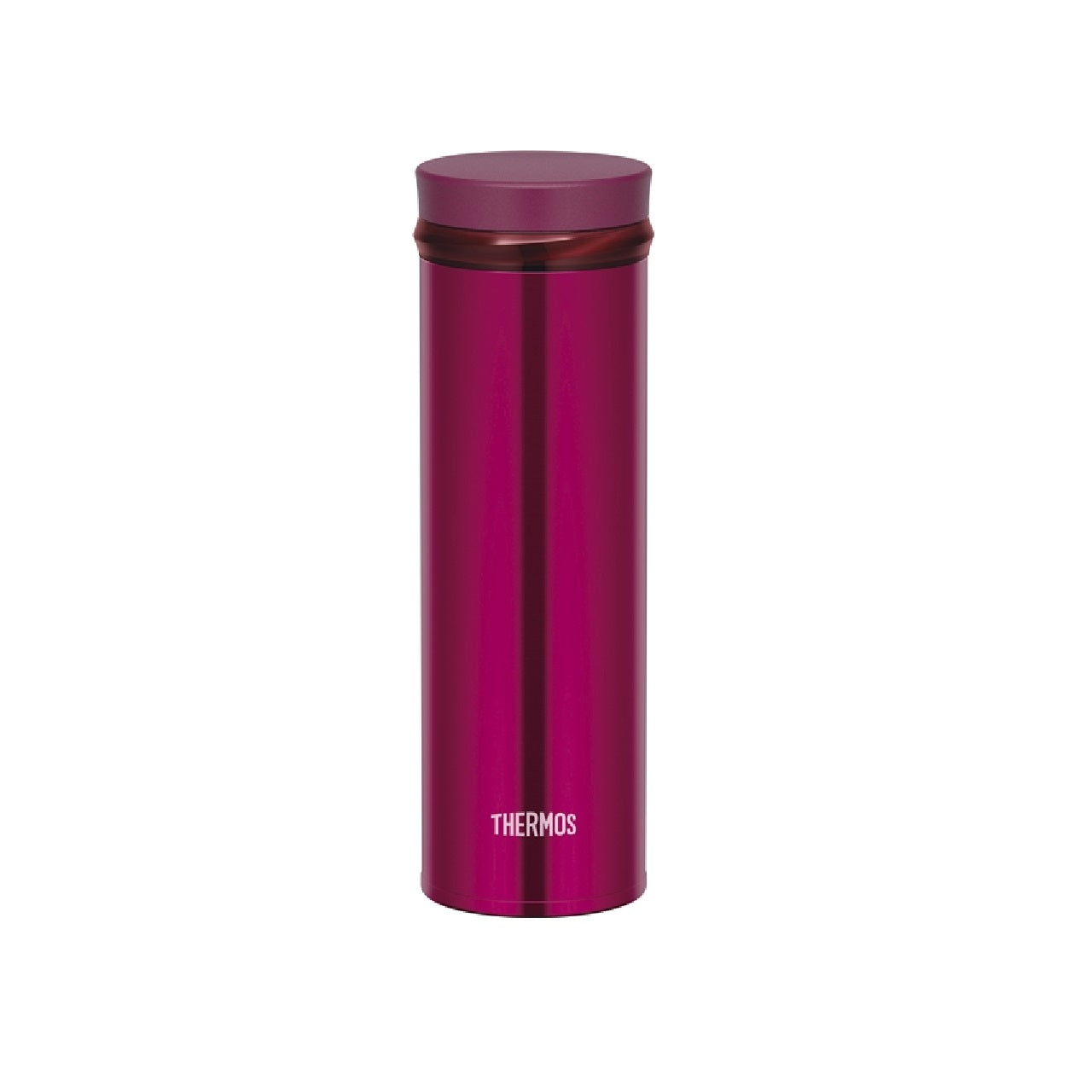 thermos vacuum thermal bottle 500ml burgundy jno 500 bgd image 1