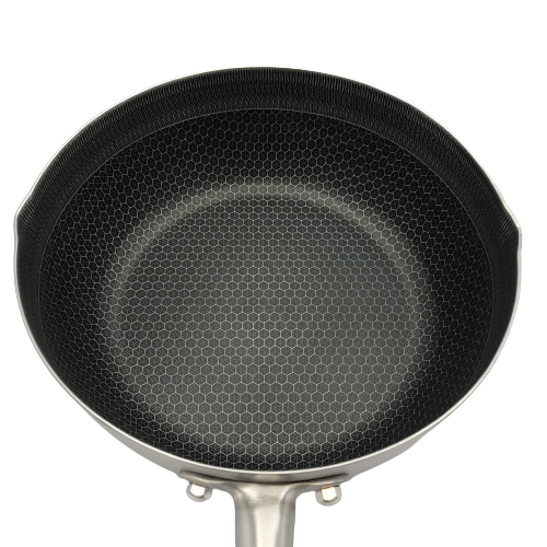 healthy bear sus hybrid wok 28cm with glass lid bc hw28g image 2