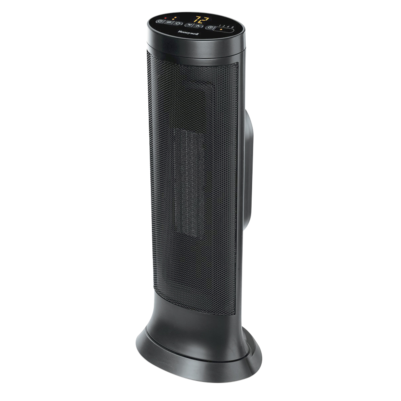 honeywell slim ceramic tower heater hce317bc image 1