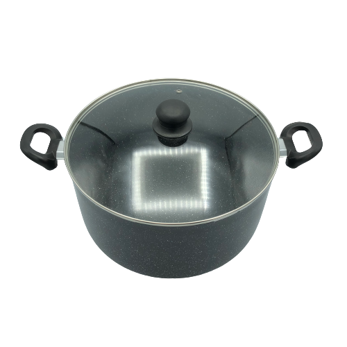 healthy bear 30cm aluminm stock pot w lid induction bcal 30spg in image 2