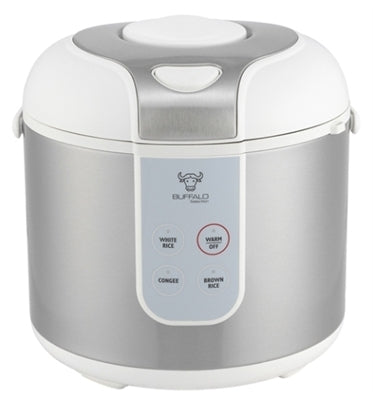 buffalo rice cooker kwbsc18 10 cup with stainless steel inner pot image 1