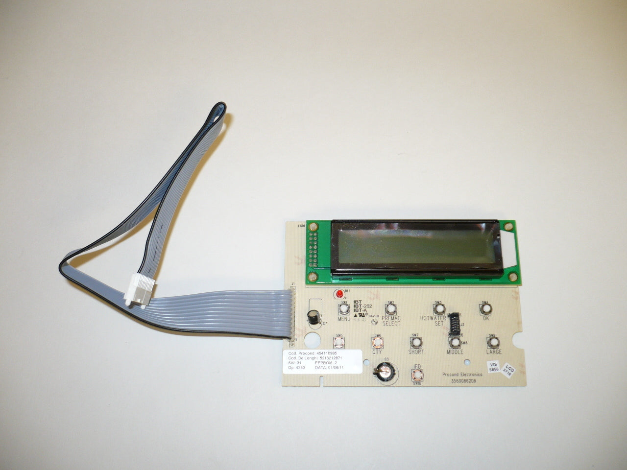 delonghi control board for esam 3500n special order image 1