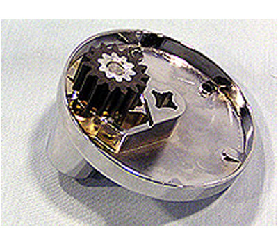 delonghi plate hub assembly for dsm 7 chrome discontinued image 1
