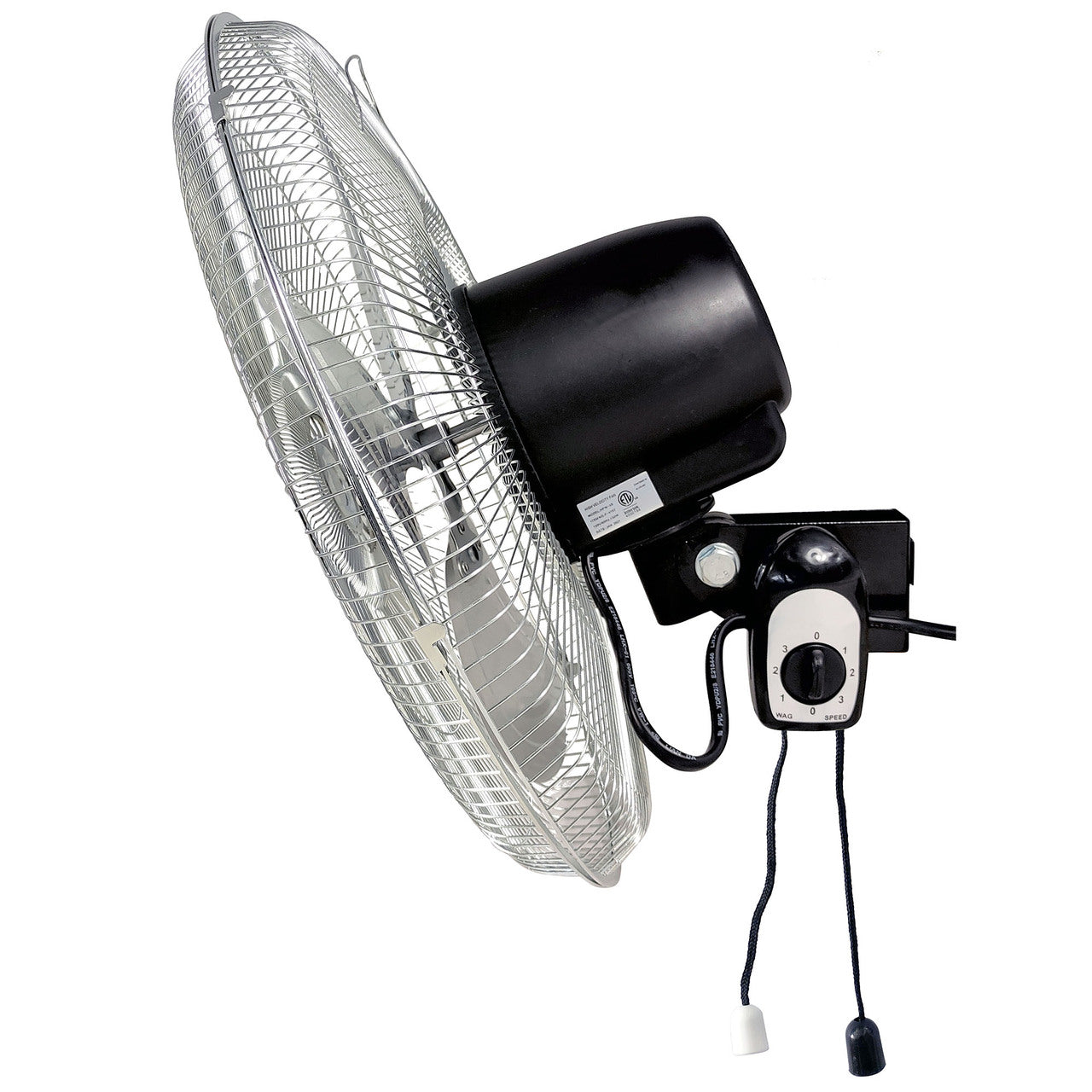 optimus wall mounted fan high velocity 18 f 4187 image 1