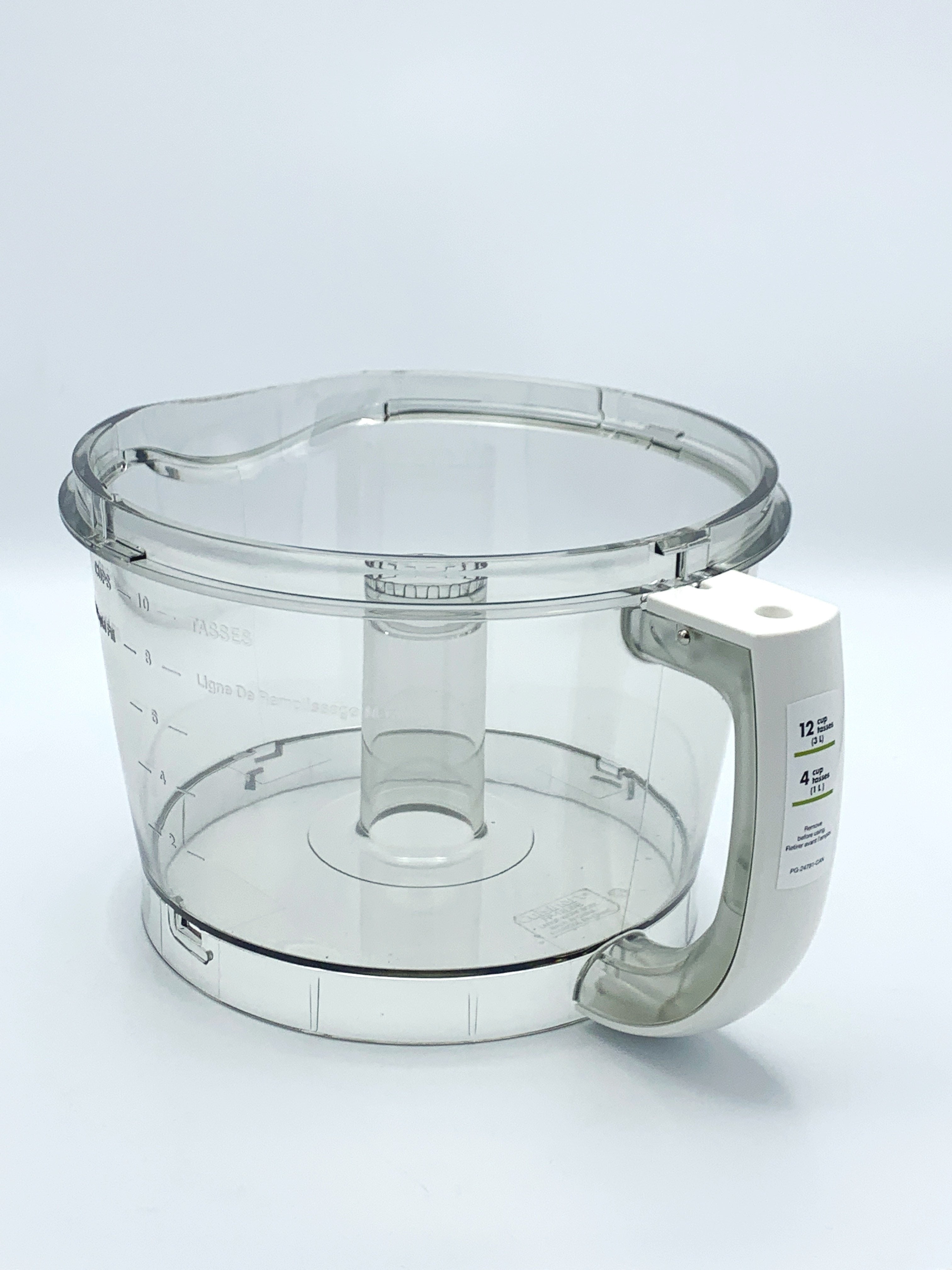 cuisinart work bowl with white handle for fp 12c special order image 1