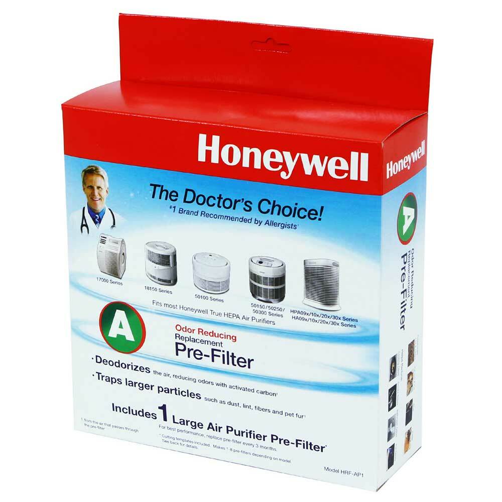 honeywell replacement universal carbon pre filter hrfap1c type a image 1