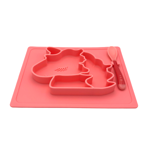 tootsie b unicorn silicone sectioned plate 05047 image 2