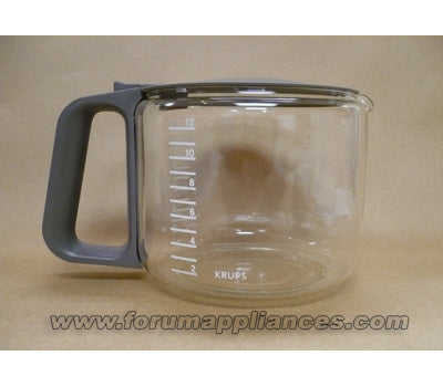 krups glass carafe for km810555 special order image 1