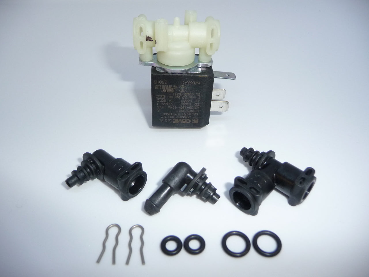 delonghi solenoid valve kit 2v for magnifica special order image 1