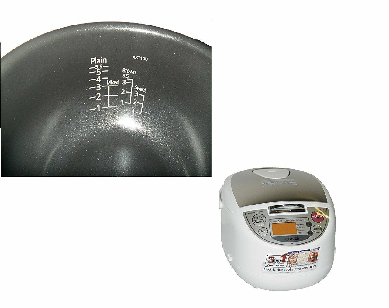 tiger inner pot for jba t10u 5 cup special order image 1