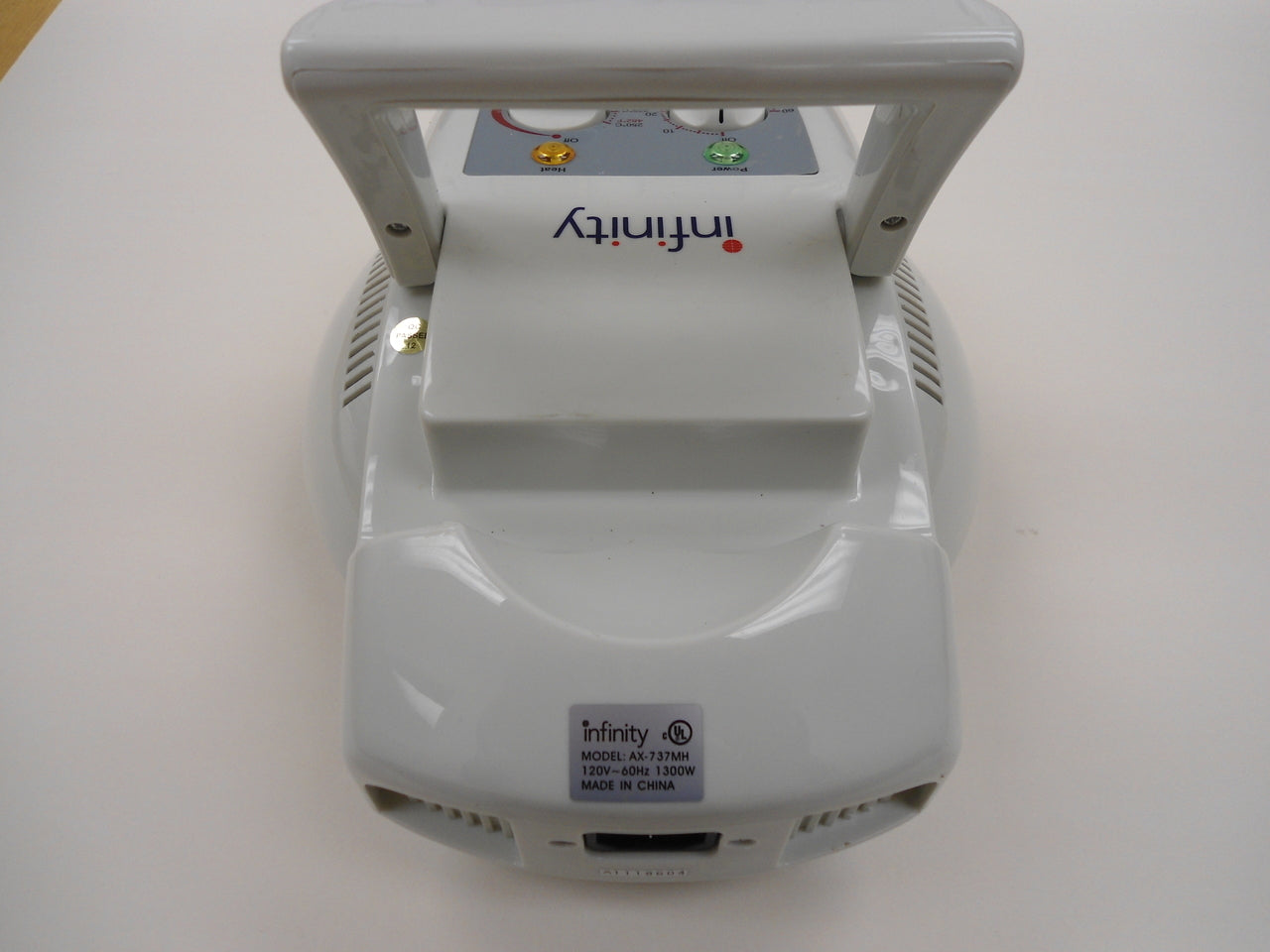 infinity complete lid assembly with halogen element for ax 737mh image 2