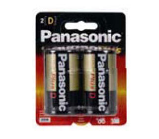 panasonic alkaline plus batteries am1pa2b d 2 pack image 1